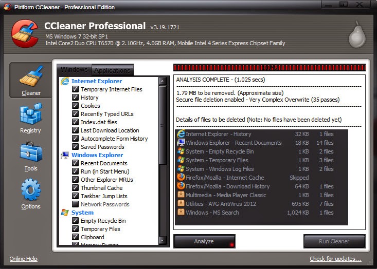 Ccleaner for pc how to change - 302 mac similar ccleaner professional 40w laser engraving machine kvm review